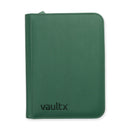 Image for Vault X Zip Binder Exo-Tec - Metallic Green 4 Pocket - Storage Albums
