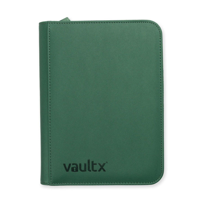 Image for Vault X Zip Binder Exo-Tec - Metallic Green 4 Pocket - Storage Albums