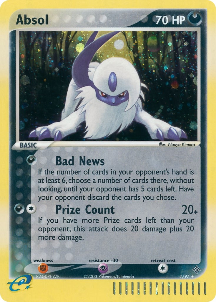 Image for Absol (1/97) (EX Dragon) (DR) - Pokemon