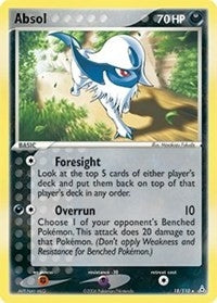 Image for Absol (18/110) (EX Holon Phantoms) (HP) - Pokemon