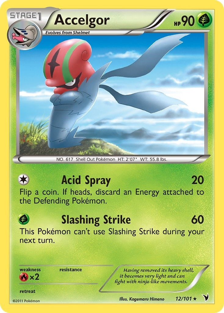 Image for Accelgor (12/101) (Noble Victories) (NVI) - Pokemon