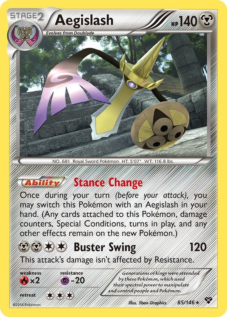 Image for Aegislash (85) (85/146) (XY Base Set) - Pokemon