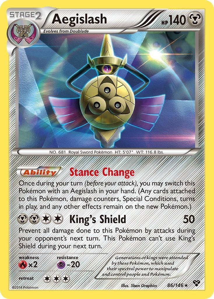 Image for Aegislash (86) (86/146) (XY Base Set) - Pokemon
