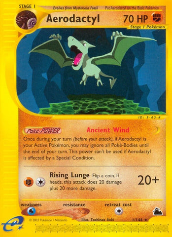 Aerodactyl (001/144) (Skyridge) Pokemon
