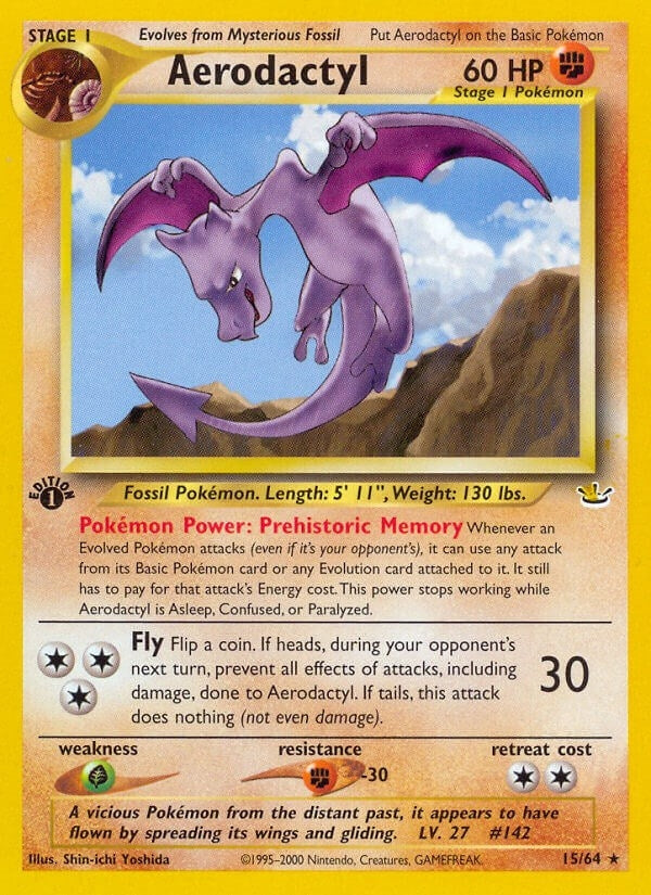 Image for Aerodactyl (15/64) (Neo Revelation) (N3) - Pokemon