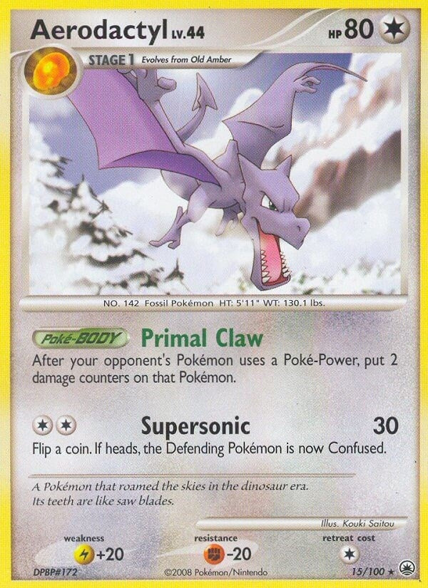 Image for Aerodactyl (15/100) (Majestic Dawn) (MD) - Pokemon