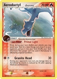 Image for Aerodactyl (Delta Species) (35/110) (EX Holon Phantoms) (HP) - Pokemon