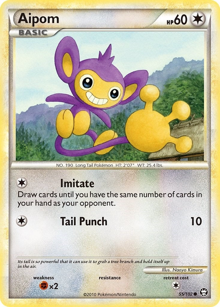 Image for Aipom (55/102) (Triumphant) (TM) - Pokemon