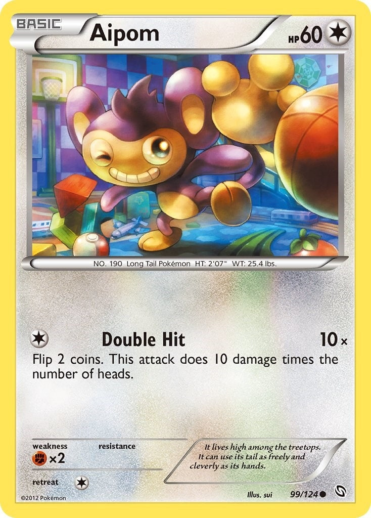 Image for Aipom (99/124) (Dragons Exalted) (DRX) - Pokemon