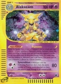 Image for Alakazam (1) (001/165) (Expedition) (EX) - Pokemon