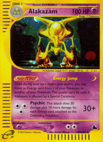 Alakazam (H1) (H01/H32) (Skyridge) Pokemon