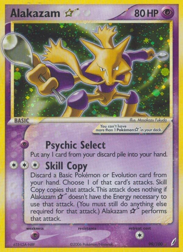 Image for Alakazam Star (99/100) (Crystal Guardians) - Pokemon