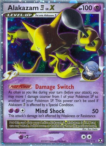 Image for Alakazam E4 Lv.X (103/111) (Rising Rivals) (RR) - Pokemon