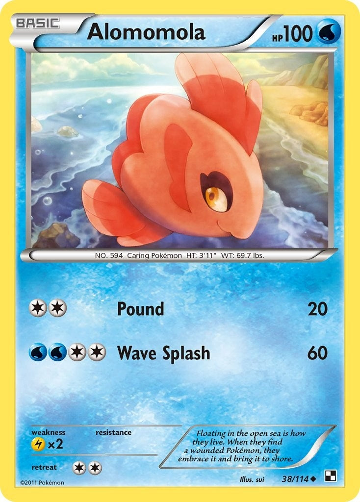 Image for Alomomola (38) (38/114) - Pokemon