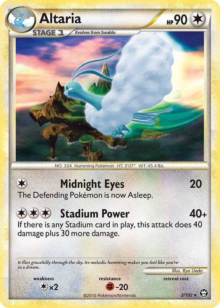 Image for Altaria (2/102) (Triumphant) (TM) - Pokemon