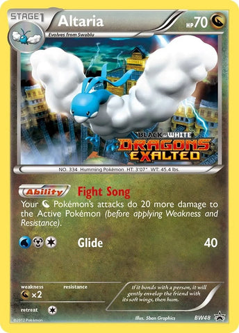 Altaria - BW48 (Prerelease) (BW48) (Black and White Promos) (PR) Pokemon