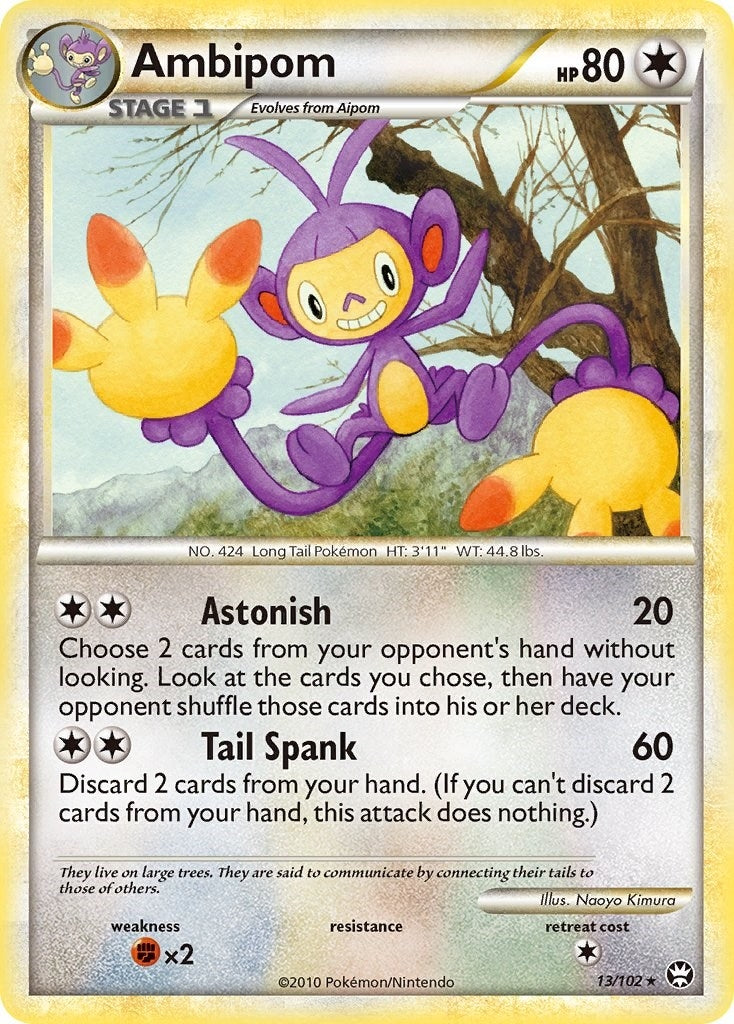Image for Ambipom (13/102) (Triumphant) (TM) - Pokemon