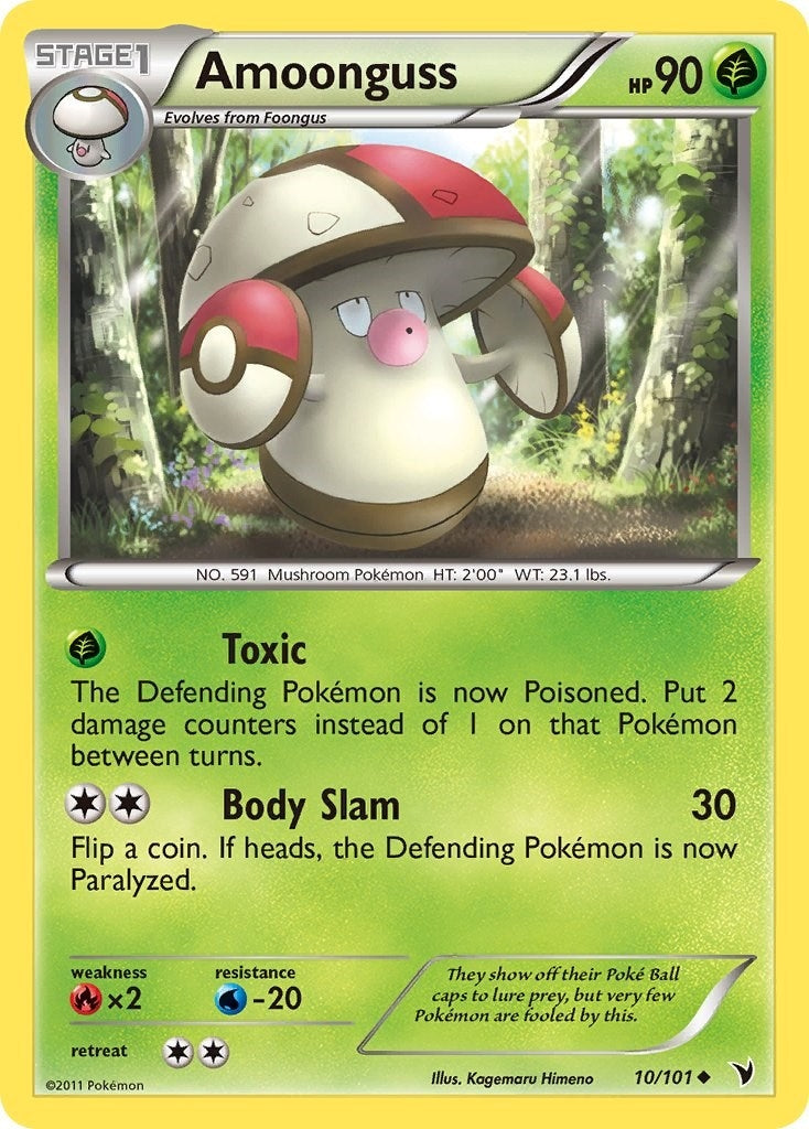 Image for Amoonguss (10/101) (Noble Victories) (NVI) - Pokemon