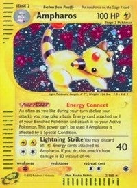 Image for Ampharos (2) (002/165) (Expedition) (EX) - Pokemon
