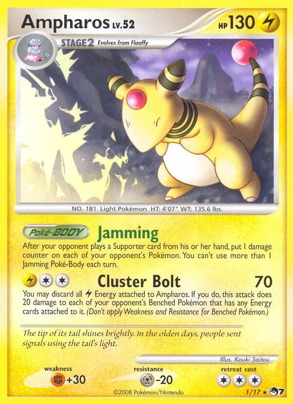 Image for Ampharos (001/017) (POP Series 7) (POP) - Pokemon