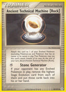 Image for Ancient Technical Machine [Rock] (85/101) (EX Hidden Legends) (HL) - Pokemon