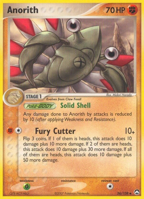 Anorith (26/108) (Power Keepers) Pokemon