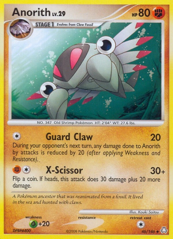 Image for Anorith (46/146) (Legends Awakened) (LA) - Pokemon