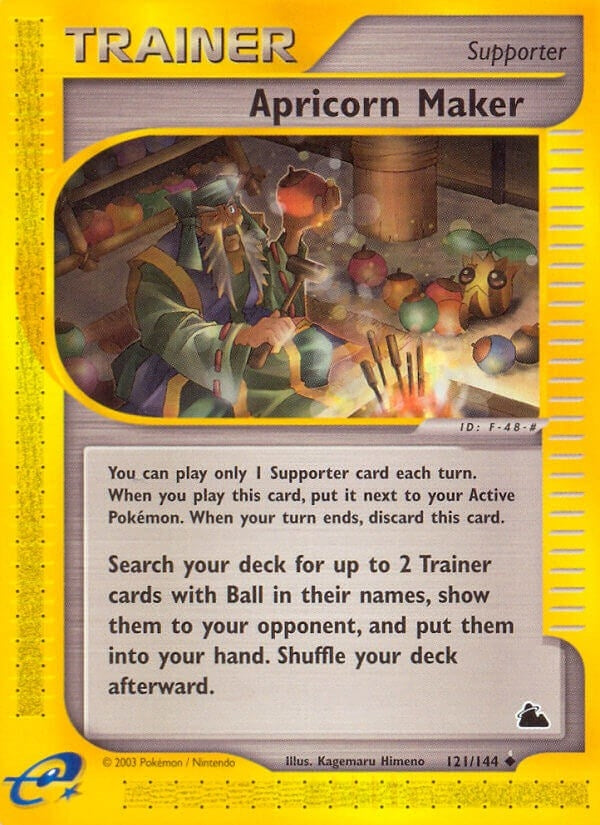 Apricorn Maker (121/144) (Skyridge) (SK) Pokemon