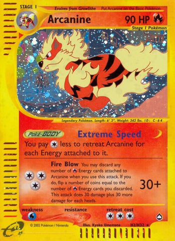 Image for Arcanine (H2) (H02/H32) - Pokemon
