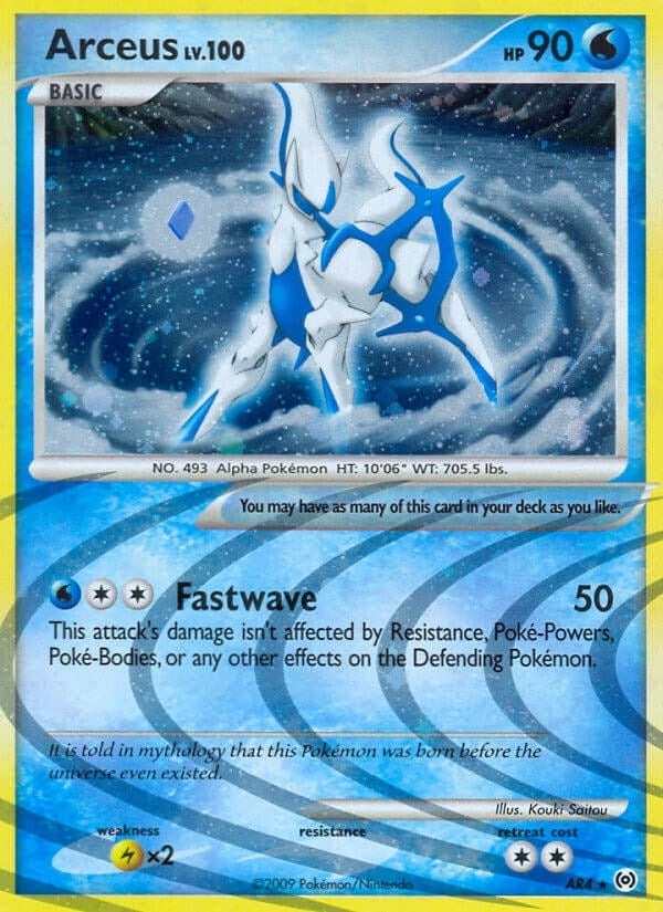 Image for Arceus (AR4) (AR4) - Pokemon