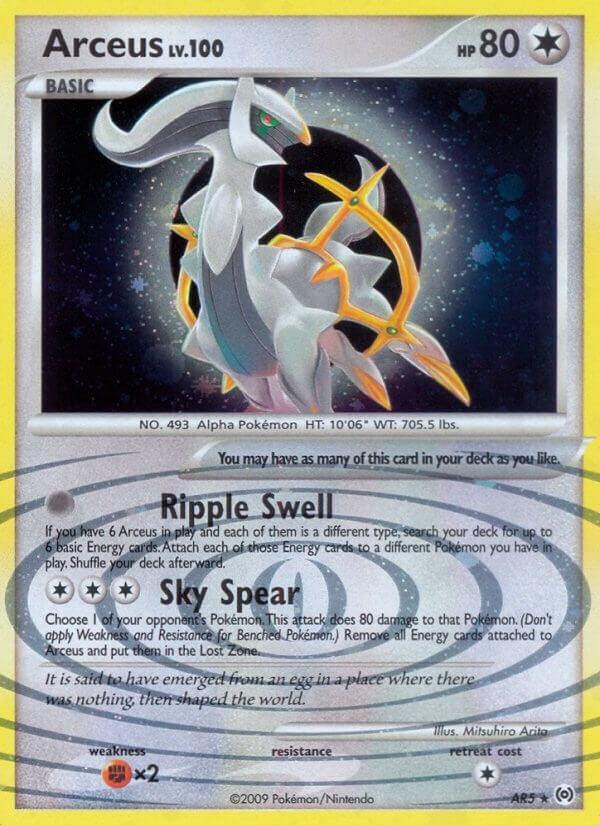 Image for Arceus (AR5) (AR5) - Pokemon