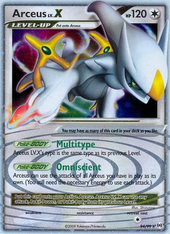 Image for Arceus Lv.X (94) (94/99) - Pokemon