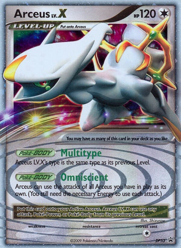 Image for Arceus LV.X - DP53 (DP53) - Pokemon
