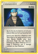 Image for Archie (71/95) (EX Team Magma vs Team Aqua) (MA) - Pokemon