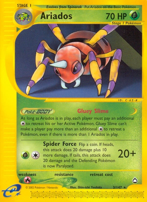 Image for Ariados (003/147) - Pokemon