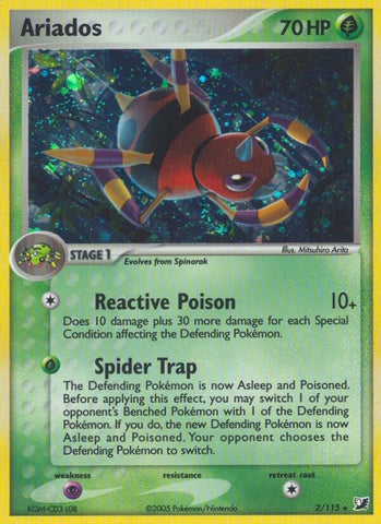 Ariados (2/115) (Unseen Forces) Pokemon