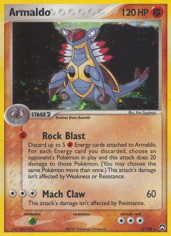 Armaldo (3/108) (Power Keepers) Pokemon