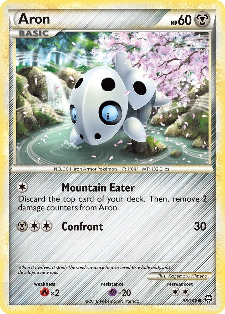 Image for Aron (56/102) (Triumphant) (TM) - Pokemon
