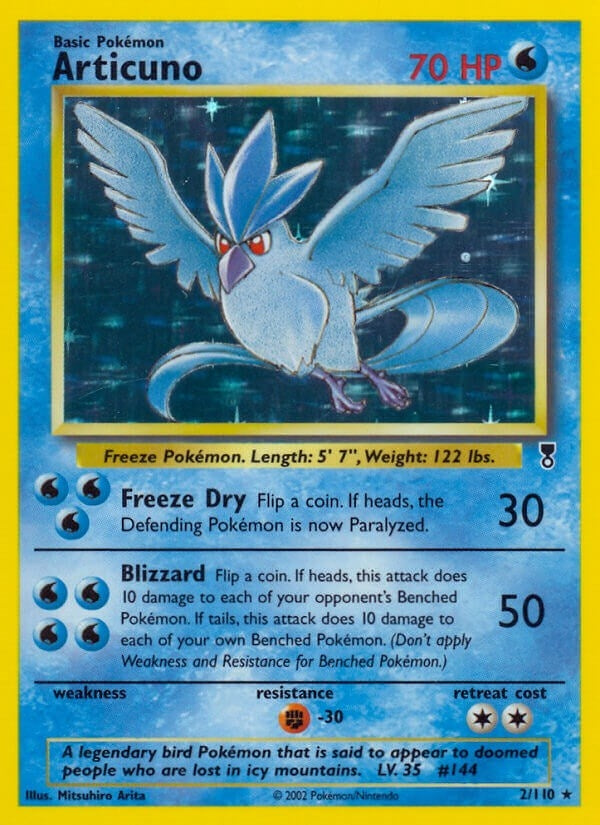 Articuno (002/110) (Legendary Collection) Pokemon