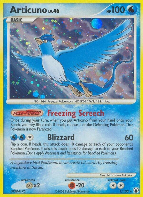 Image for Articuno (1/100) (Majestic Dawn) (MD) - Pokemon