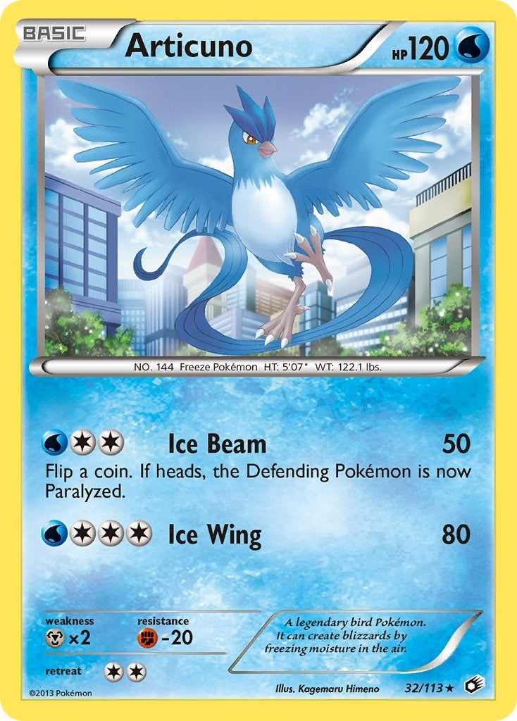 Image for Articuno (32/113) (Legendary Treasures) (LTR) - Pokemon