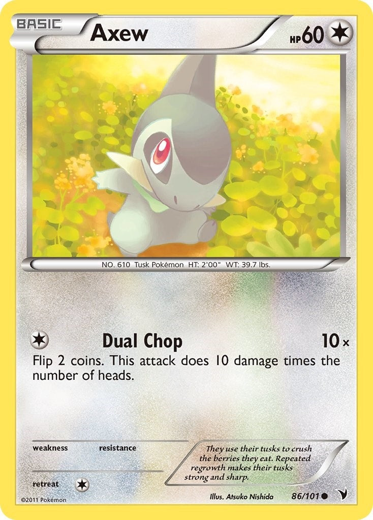 Image for Axew (86/101) (Noble Victories) (NVI) - Pokemon