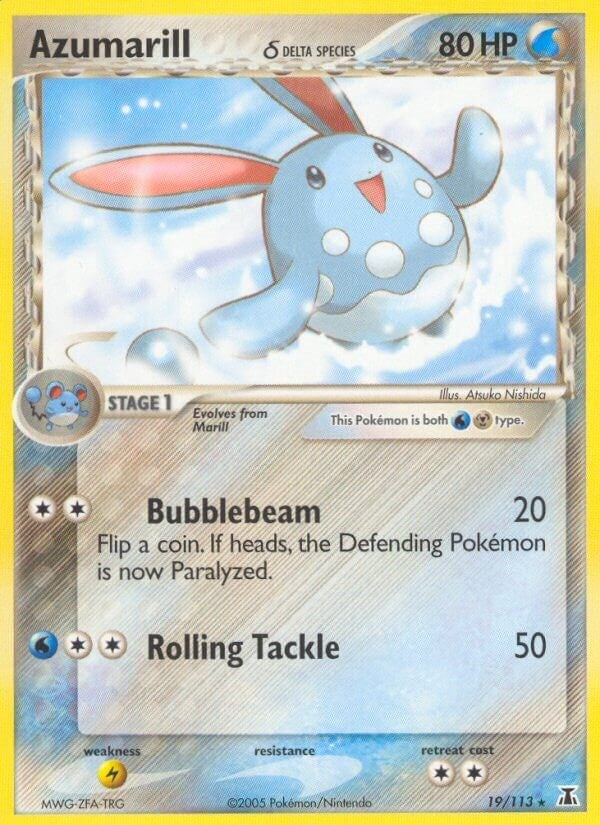 Image for Azumarill (Delta Species) (19/113) - Pokemon