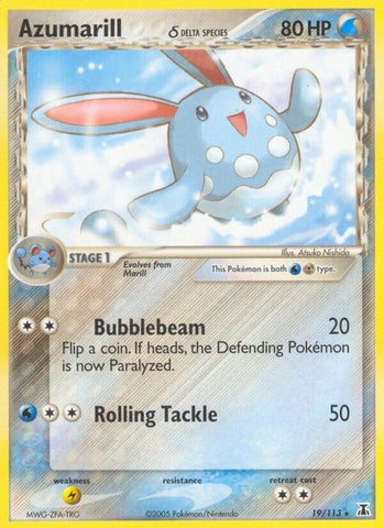 Image for Azumarill (Delta Species) (19/113) - Pokemon