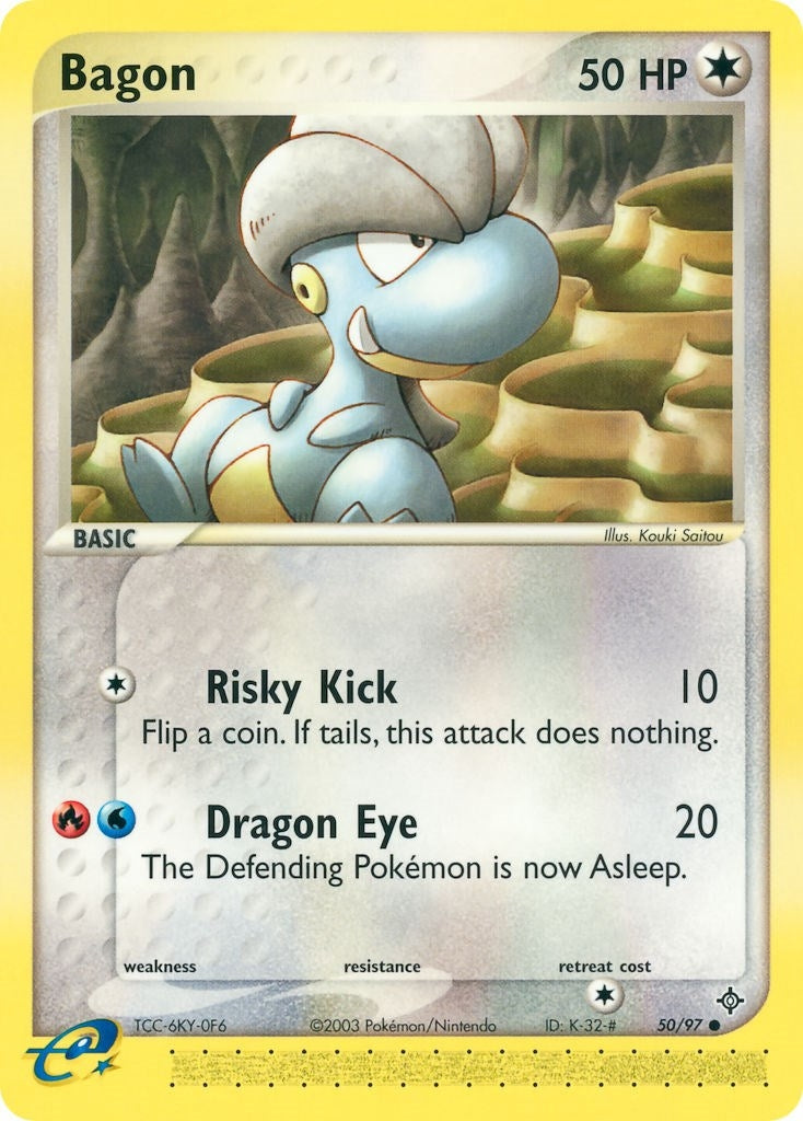 Image for Bagon (50/97) (EX Dragon) (DR) - Pokemon