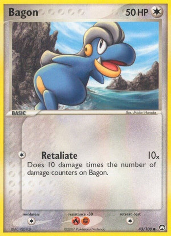Bagon (43/108) (Power Keepers) Pokemon