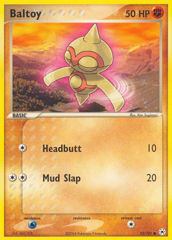 Image for Baltoy (53/101) (EX Hidden Legends) (HL) - Pokemon