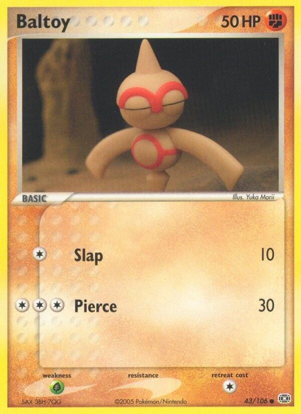 Image for Baltoy (43/106) (EX Emerald) (EM) - Pokemon