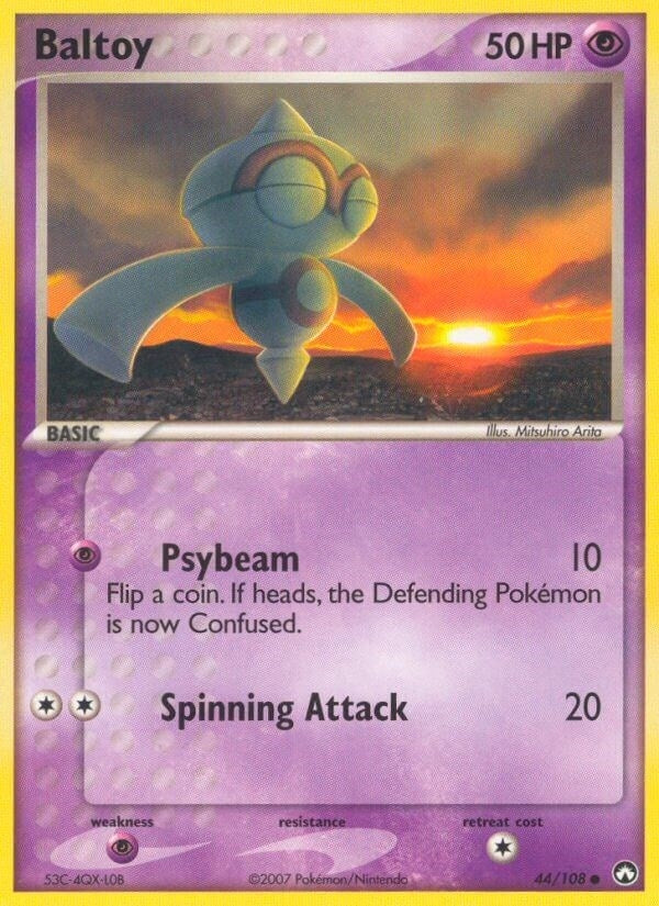 Baltoy (44/108) (Power Keepers) Pokemon