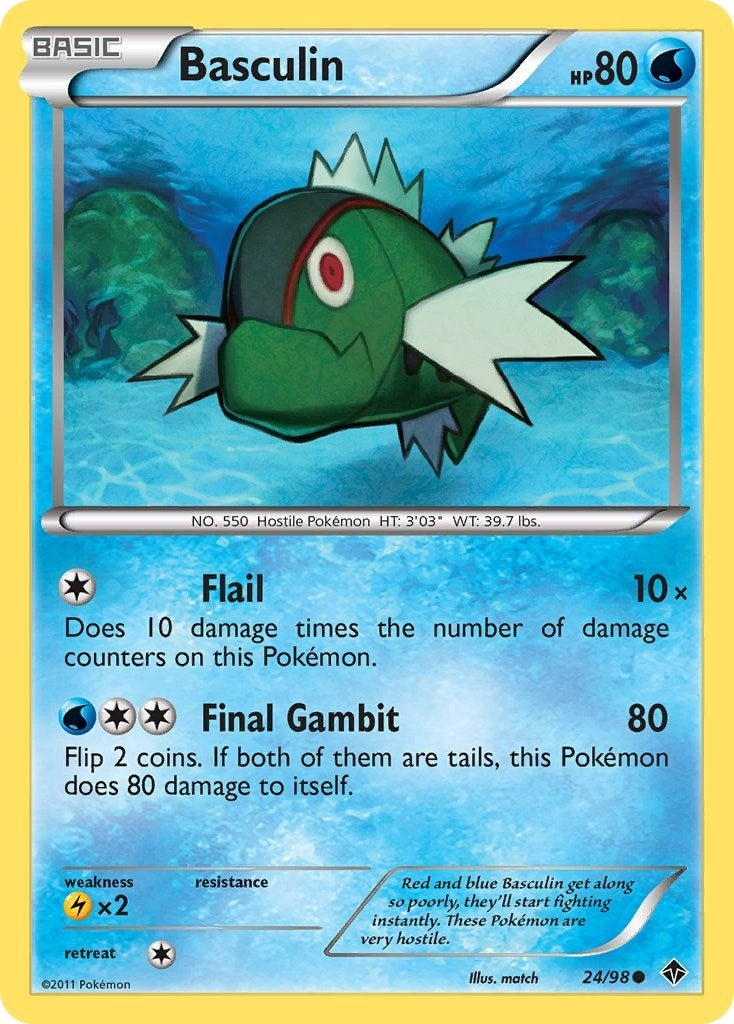 Image for Basculin (24) (24/98) (Emerging Powers) (EPO) - Pokemon